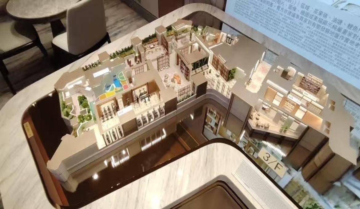 Park Silicon 示範單位戶型動線全景